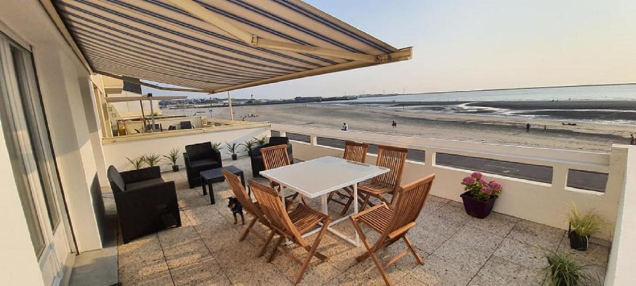 Superbe Appartement Avec Terasse Face A La Mer Boulogne-sur-Mer Exterior photo